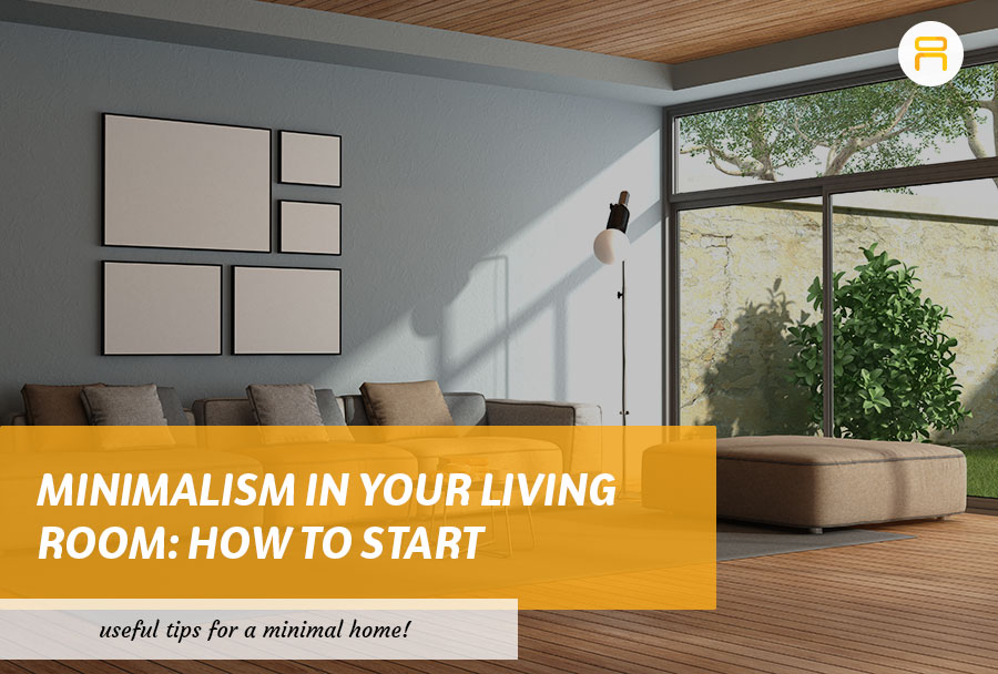 minimalism in your living room