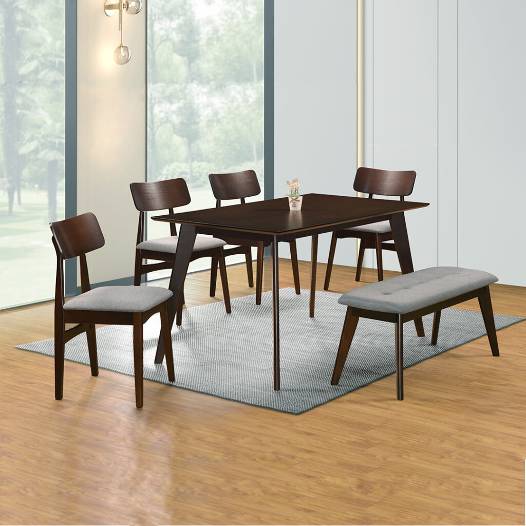 Destiny Dining Set with Bench Furniture Store Philippines - Urban Concepts