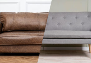 Leather vs. Fabric Sofas Which is More Suitable for You